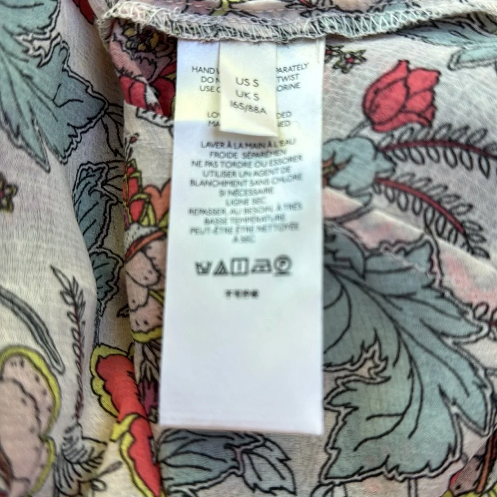 ☮️ Free People; BEAUTIFUL & Romantic “Earthfolk” Floral Maxi Dress in Sz. Small! - Picture 8 of 16